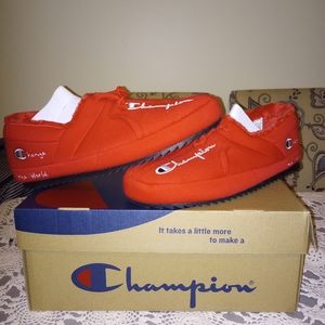 Champion University Slip on Zip Red CPS10415M Men's Size 12